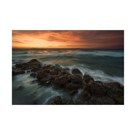 Trademark Fine Art Krzysztof Browko 'Peroulades' Canvas Art, 16x24 1X10292-C1624GG